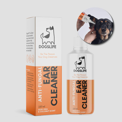 OURDOGSLIFE ANTI-FUNGAL EAR CLEANER - priešgrybelinis ausų valiklis, 237 ml 