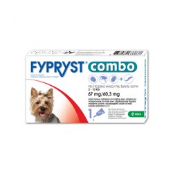 Fypryst Combo 67 mg/60,3 mg 2-10kg 1 pipetė