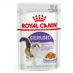 Royal Canin Sterilised in Jelly  85grx12vnt.