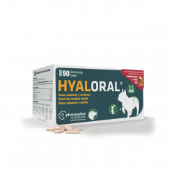 Hyaloral small and medium sized breeds 90 tab.