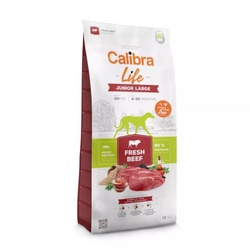 Calibra Life Junior Large Breed Dog Food  Fresh Beef 12kg