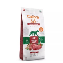 Calibra Life Senior Large Breed Dog Food  Fresh Beef 12kg