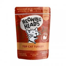 Meowing Heads konservai Top Cat Turkey 100g