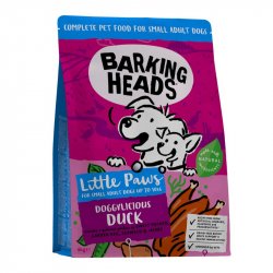Barking Heads Small Breed DOGGYLICIOUS DUCK Grain Free 4kg 