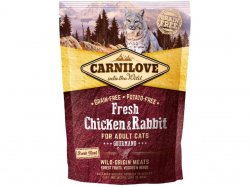 Begrūdis kačių maistas Carni Love Fresh Chicken&Rabbit for Adult Cat  2kg.