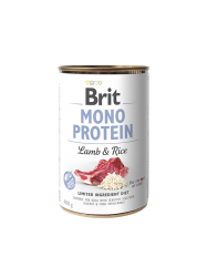 BRIT CARE Mono Protein Lamb & Rise 400gr.