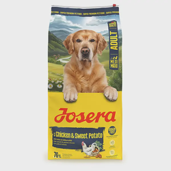 Josera Chicken and Sweet Potato pašaras šunims su paukštiena ir batatais 12,5 kg