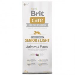 Brit Care Grain-free Senior Salmon & Potato 12kg.