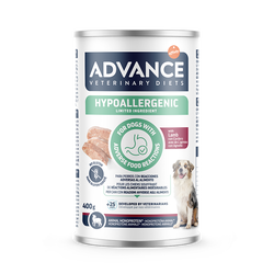 Advance WET Hypoallergenic Dog (ėriena), 400 g