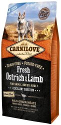 Carni Love Fresh Ostrich Ostrich and Lamb small breed 6kg