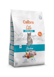 CALIBRA Cat Life Sterilised Chicken sausas maistas sterilizuotoms katėms su vištiena, 6 kg