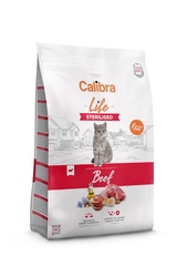 CALIBRA Cat Life Sterilised Beef sausas maistas sterilizuotoms katėms su jautiena, 6 kg