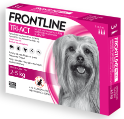 FRONTLINE TRI-ACT Užlašinamasis tirpalas 2-5kg šunims N3