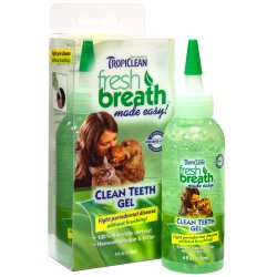 Tropiclean Fresh Breath Clean Teeth gelis 118ml.