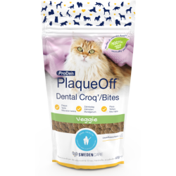 PlaqueOff Dental Bites – skanėstai burnos higienai katėms 60gr