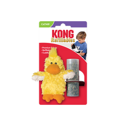 KONG Refillable Catnip Duckie Cat Toy