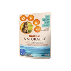 IAMS guliašai Naturally Ocean Cod 85gr