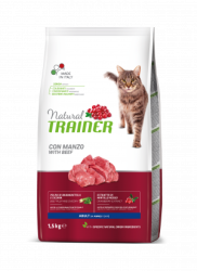 Kačių maistas Trainer Natural Cat  Beef  1,5kg 