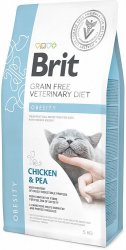 Brit Grain Free Veterinary Diets Cat Obesity 5kg