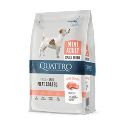 Quattro Mini Adult Salmon sausas maistas šunims 7kg