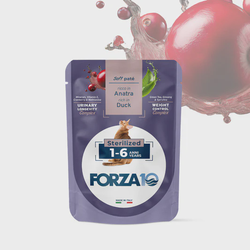 FORZA10 Maintenance Adult konservai sterilizuotoms katėms 1-6 metų su antiena 80g