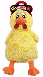 PET NOVA geltonas viščiukas žaislas šuniui su garsu 38cm 