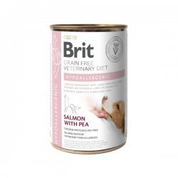 Brit GF Veterinary Diets kons. šunims Hypoallergenic 6x400g