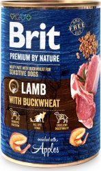 Brit Premium by Nature kons. Lamb with Buckwheat 6x800g