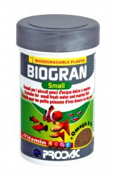 PRODAC Biogran SMALL smulkios granulės žuvims 130g