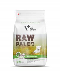 Raw Paleo mažų veislių šuniukams Puppy Mini turkey 2,5kg