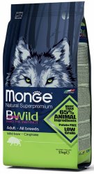 Monge BWILD All Breeds Adult Boar (šerniena) 2,5kg