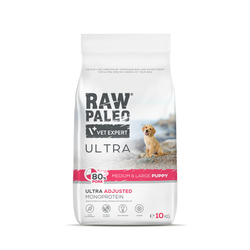 Raw Paleo Ultra Puppy Medium&Large Pork 10kg Raw Paleo Ultra Puppy Medium&Large Pork 10kg