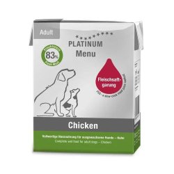 Platinum Menu Chicken begrūdis paštetas 375g