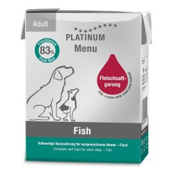 Platinum Menu Pure Fish begrūdis paštetas 375g