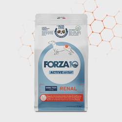 FORZA10 VetDiet RENAL Mini/Toy šunims 1,5kg