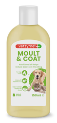 Vetzyme moult and coat  aliejus  150 ml