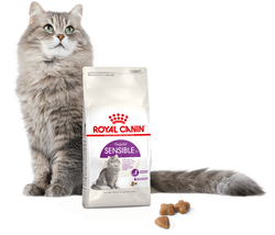 Kačių maistas Royal Canin Sensible 10+2kg.