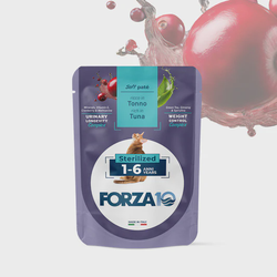 FORZA10 Maintenance Adult konservai sterilizuotoms katėms 1-6 metų su tunu 80g FORZA10 Maintenance Adult konservai sterilizuotoms katėms 1-6 metų su tunu 80g