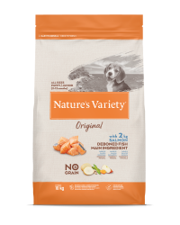 Natures Variety Original No Grain Junior Salmon 10 Kg