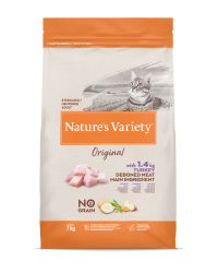 Natures Variety Original No Grain Sterilized Cat Turkey 7 Kg