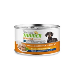 Trainer Sensitive No Gluten MINI Trout konservas su upėtakiu 150g x 24vnt