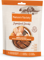 Natures Variety SUPERFOOD SNACKS vištiena 85g