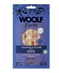 WOOLF Soft Earth Noohide M Flat Bar with duck 