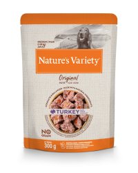 Natures Variety Wet Original Med Dog kalakutiena 8x300 g