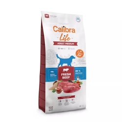 Calibra Life Adult Medium Breed Dog Fresh Beef 12kg