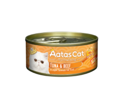 Kačių maistas Aatas Cat Tantalizing Tuna and Beef 80gr