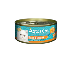 Kačių maistas Aatas Cat Tantalizing Tuna and Salmon 80gr