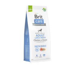 Brit Care Sustainable Adult Large Breed Chicken&Insect 12kg