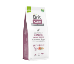 Brit Care Sustainable Junior Large Breed Chicken&Insect  12kg