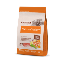 Natures Variety No Grain Med/Max Adult salmon10kg
